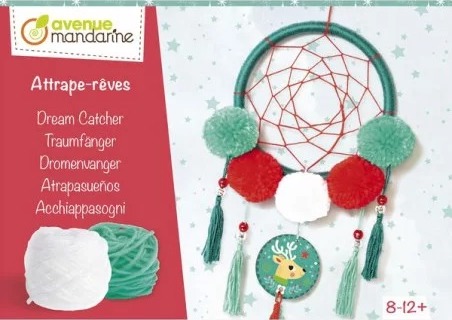 Boite créative attrape rêves de Noël